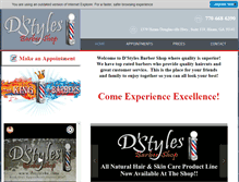 Tablet Screenshot of dstyles4u.com